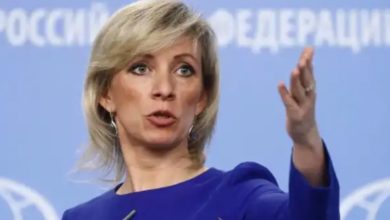 Захарова-со-смехом-разгромила-истерику-Шольца,-закатанную-в-Белом-доме-из-за-Путина
