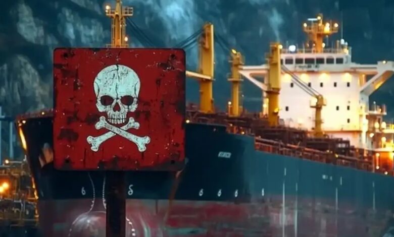 Русская-«мегабомба»-весом-20-тысяч-тонн:-подбитое-судно-с-необычным-грузом-напугало-всю-Европу